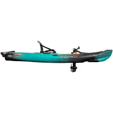 Old Town Sportsman Salty PDL 120 - Photic Camo - Side View Prop Down