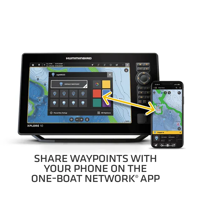 ICE XPLORE 10 and MEGA Live 2 Bundle - Waypoints and One-Boat Network App