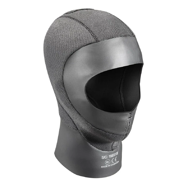 67.115.X00, Everflex Diving Hood, Face Seal, 5/3 mm