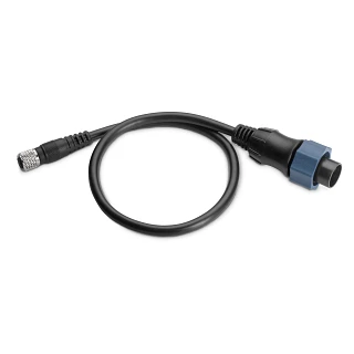 HOOK2-4X TO 7PIN BLUE TRANSDUCER ADAPTER & POWER CABLE 000-14070-001