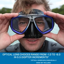 Dive Mask Optical Lens