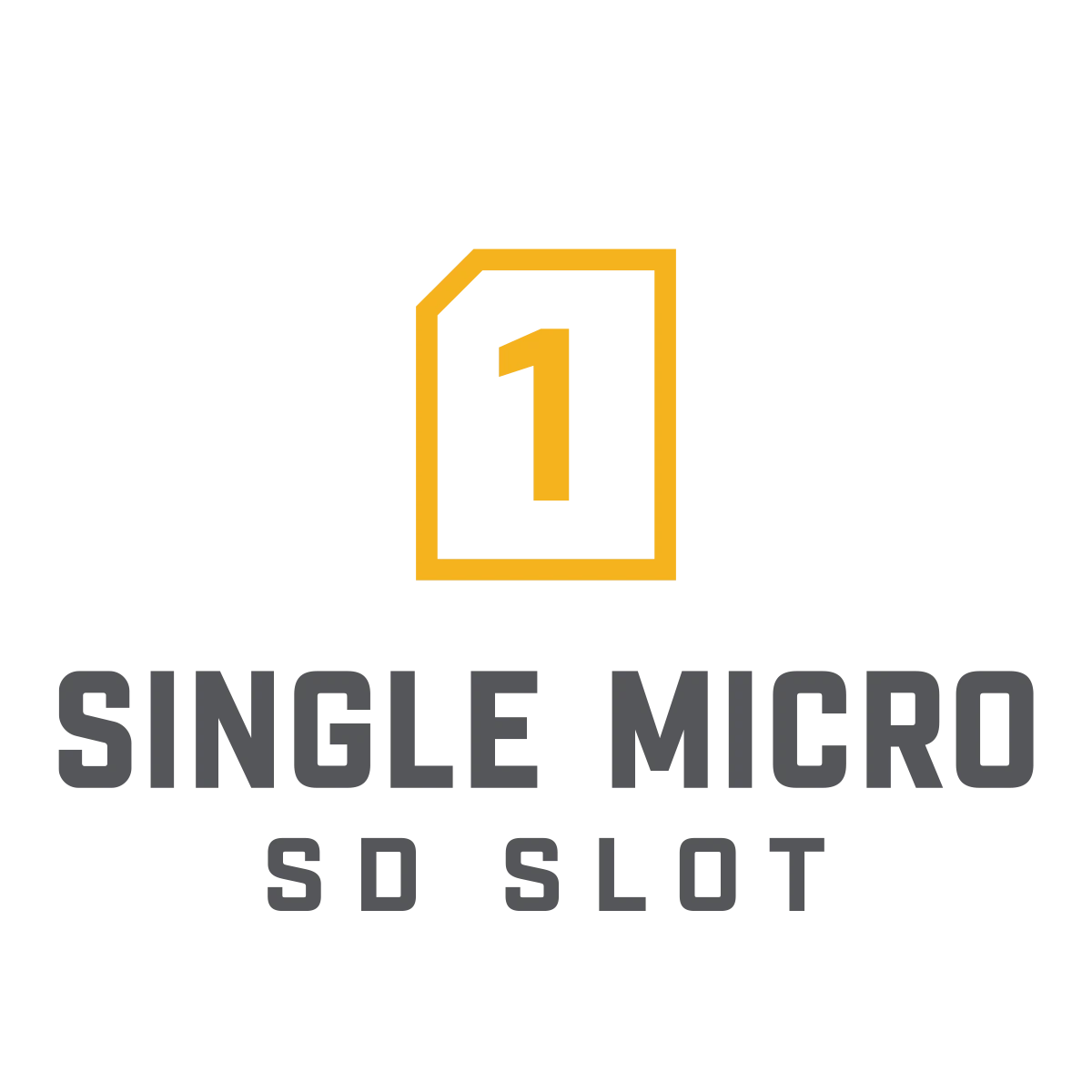 Single Micro-SD Slot