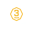 3 Year Warranty - Tech Icon