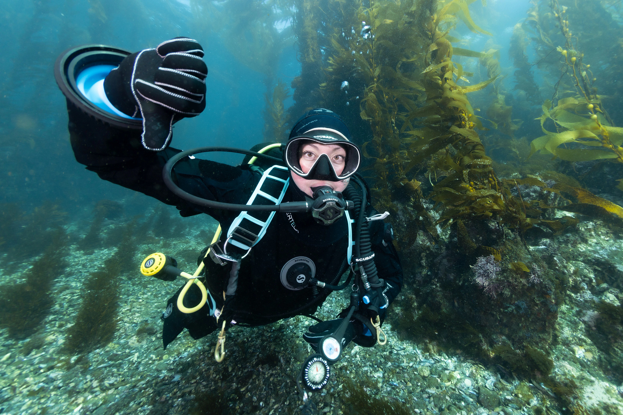 Going Down Scuba Hand Signal