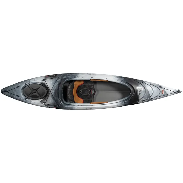 Top down view of the Old Town Loon 120 Cinder recreational kayak