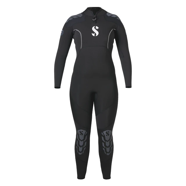  Women's Skinny Long Sleeve Wetsuit, Fishing, Diving, Surfing,  Snorkeling, Black, M : Sports & Outdoors