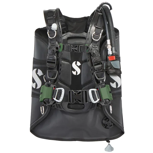 Hydros Pro 2 BCD, W/AIR 2, Black/Army Green