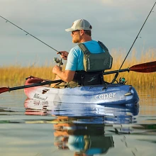 Fishing in the Ocean Kayak Caper Old Glory kayak