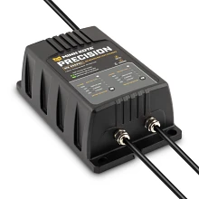 Precision On-Board 2  bank x 10  amp Battery Charger shown at angle