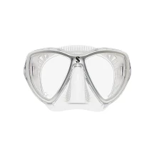 24.716.630, Synergy Mini Dive Mask, Clear Skirt, Clear/White/Silver