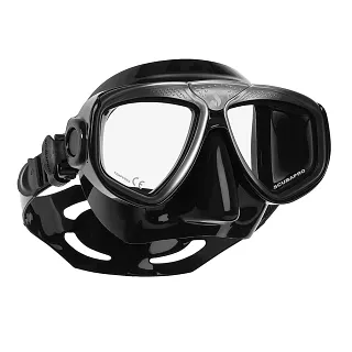 24.157.001, ZOOM MASK, BLK SILIC/BLK-SLV.