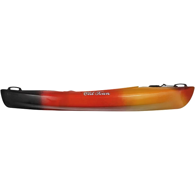 Old Town Heron Junior Lava Recreational Kayak - Side View