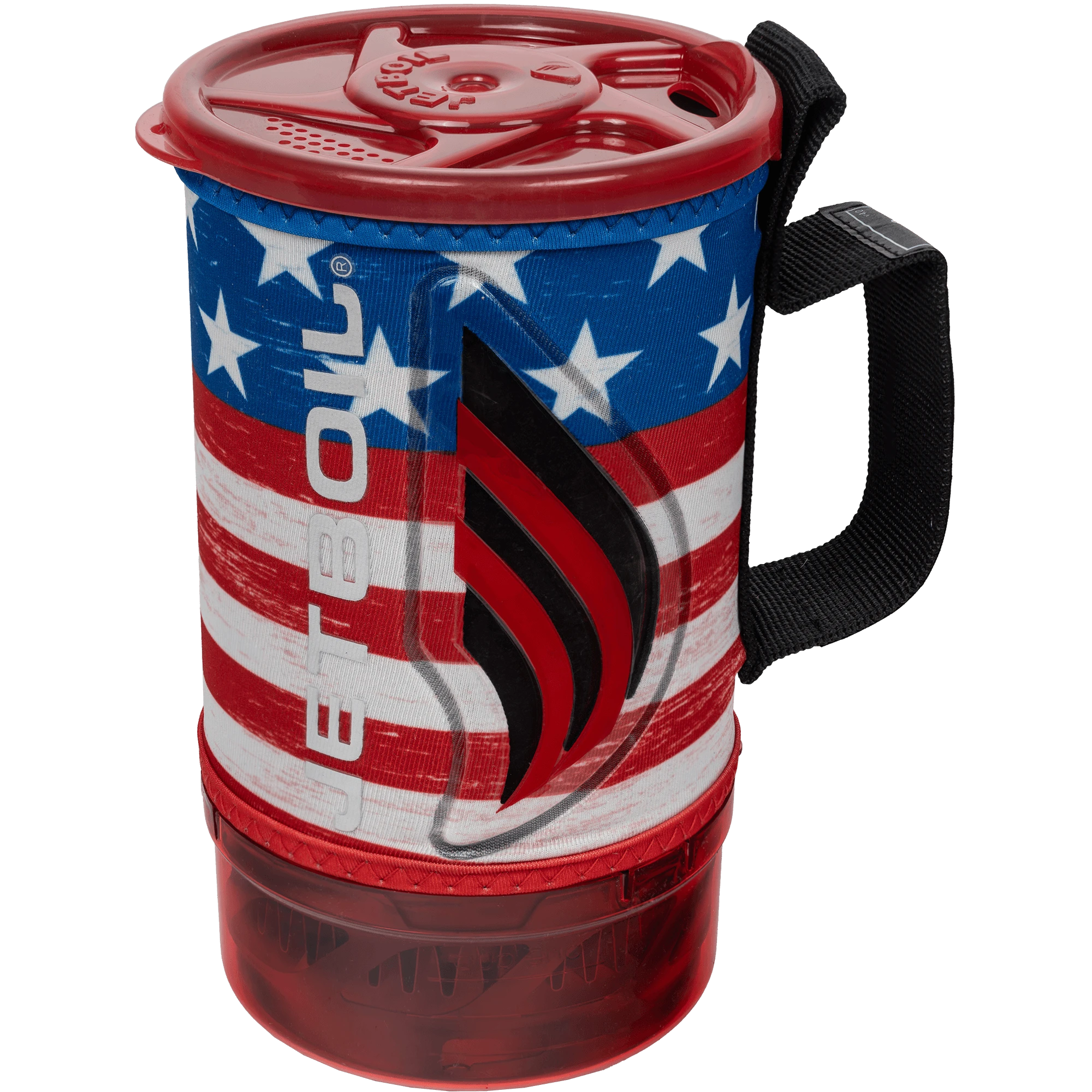 Packed Jetboil Flash Cooking System - Patriotic