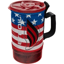 Packed Jetboil Flash Cooking System - Patriotic