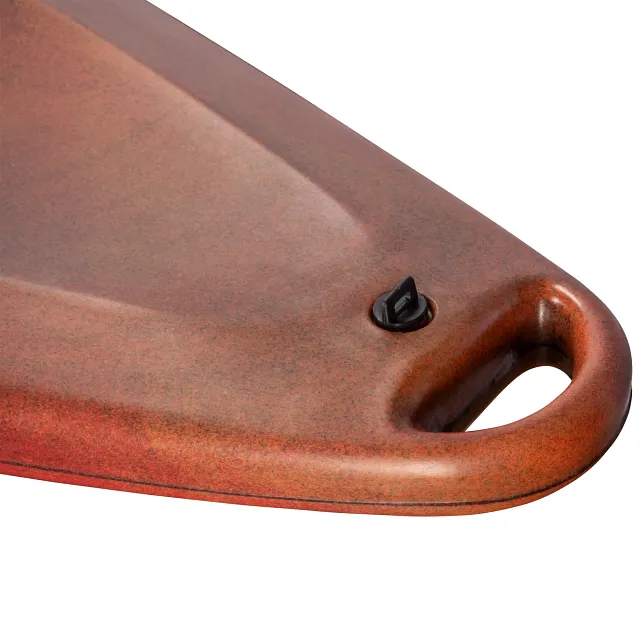 Bow carry handle and scupper on Old Town Twister kayak