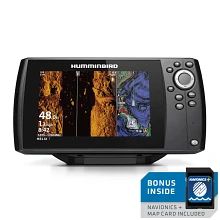 HELIX 7 CHIRP MEGA Side Imaging GPS G3 with Navionics Map Card