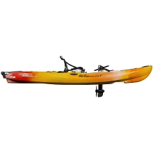 Ocean Kayak Malibu PDL - Sunrise - Side View with Prop Down