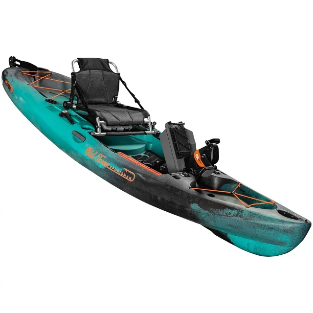 Old Town Sportsman Salty PDL 120 - Photic Camo - Angled View