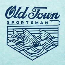 Old Town Sportsman Tailing Performance LS T-Shirt - Front Logo