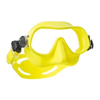 Steel Pro Dive Mask, Yellow