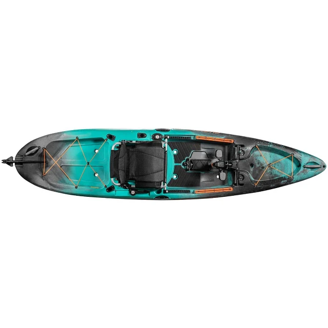 Old Town Sportsman Salty PDL 120 - Photic Camo - Top View