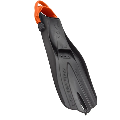 25.743.500, GO Travel Fin, Black w/Orange Strap, XL 25.743.500, GO Travel Fin, Black w/Orange Strap, XL