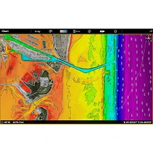 Screenshot displaying 2D shaded relief