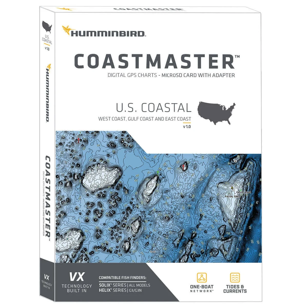 CoastMaster v1 packaging - front