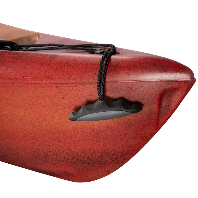 Pull toggle carry handle in bow of Old Town Breeze