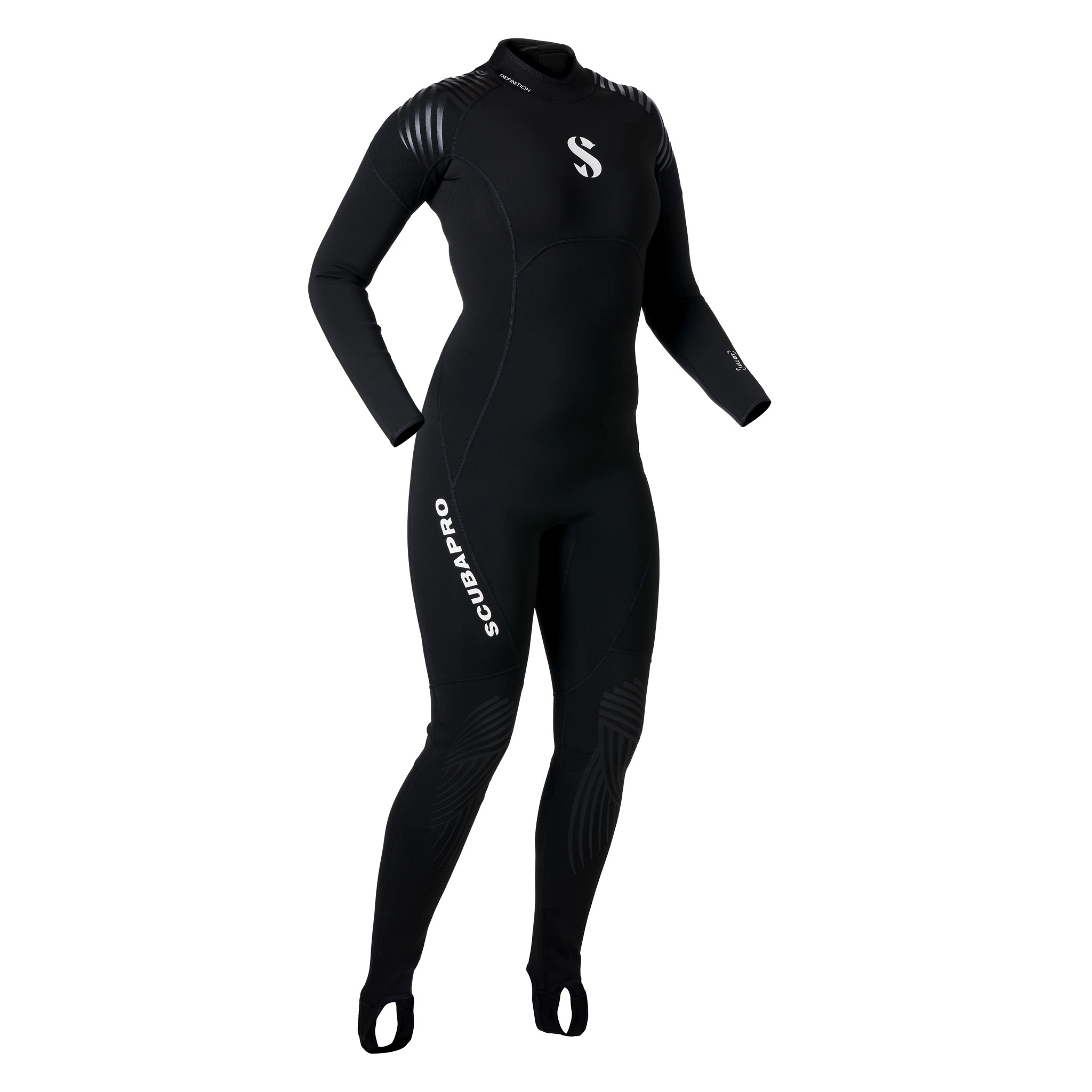 Definition Steamer, Women, 1mm, Black, 2XS SCUBAPRO