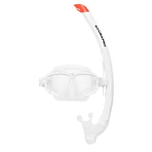 Ecco Mask w/Snorkel, White