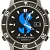 Stainless Steel Case, Black Bezel