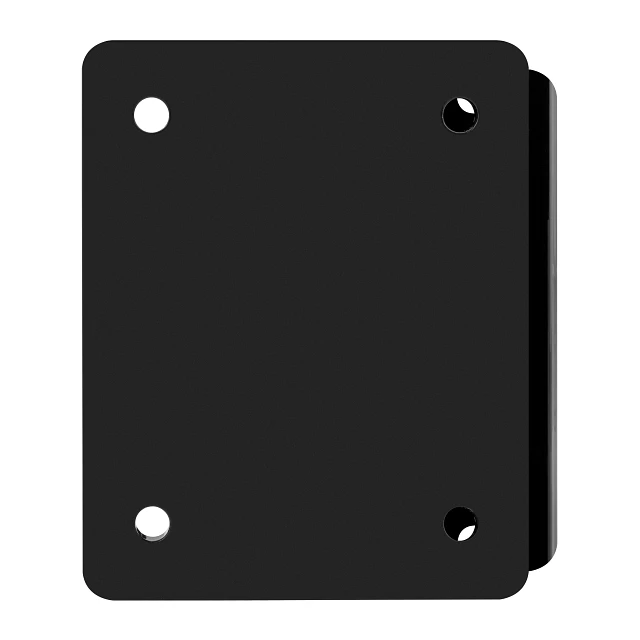 Closeup of Raptor Direct Mount Angle Bracket mounting plate