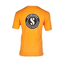 Orange Crew T-Shirt, Men, Back.