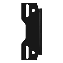 Back view of black, Raptor sandwich bracket