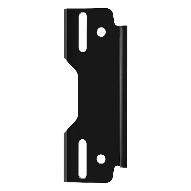 Back view of black, Raptor sandwich bracket