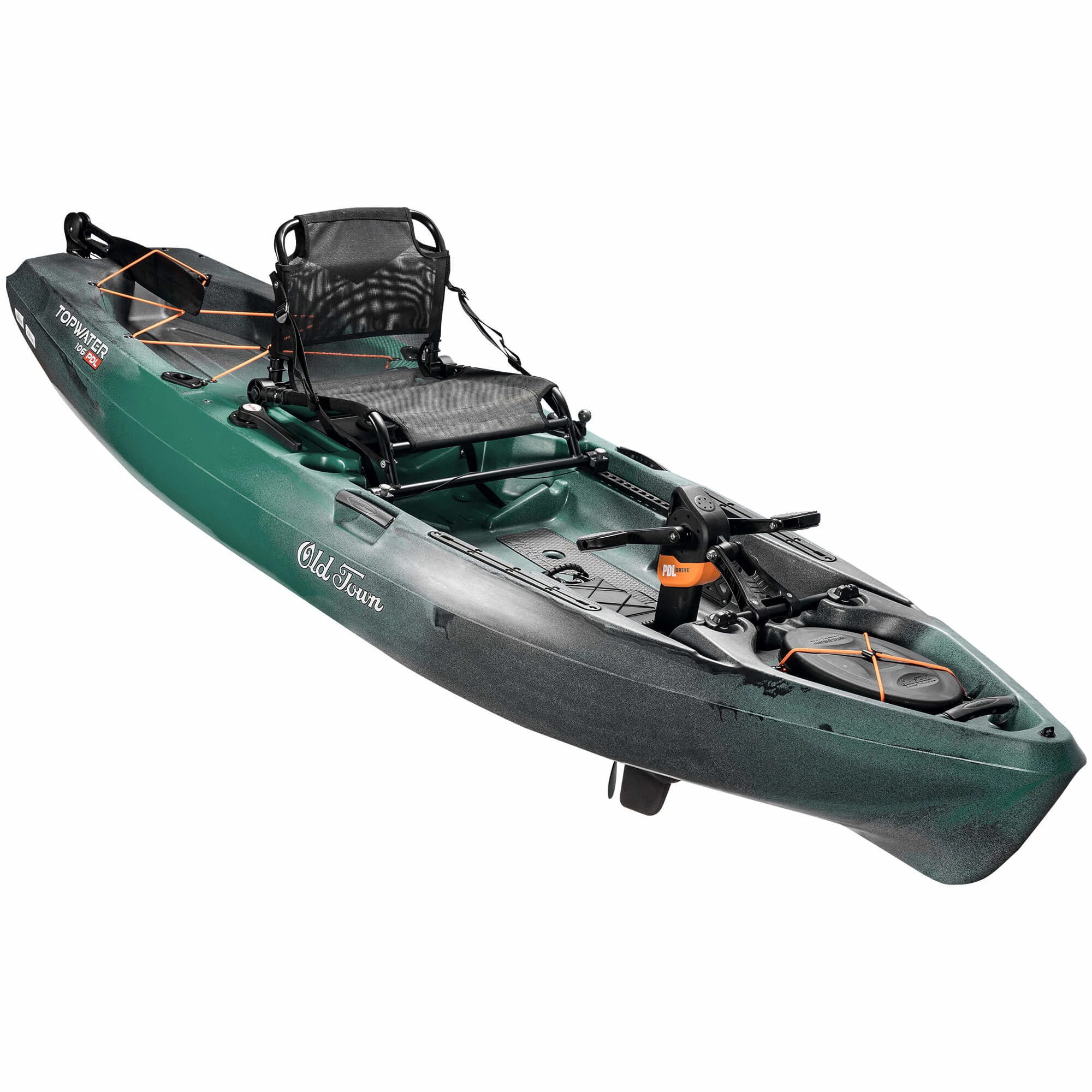 Old Town Topwater PDL Pedal Kayak w/FREE Paddle Multiple Colors Available 