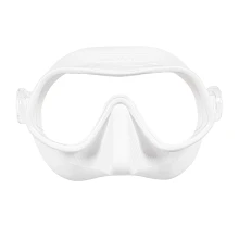 Steel Pro Dive Mask, White