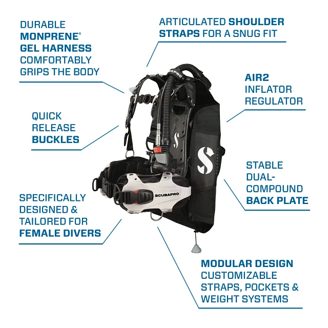 Hydros Pro Bcd, Air2.