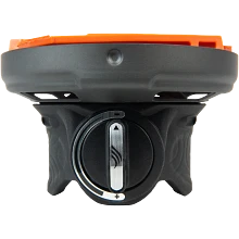 Closeup of Jetboil Zip 0.8L Fast Boil System Burner with control knob