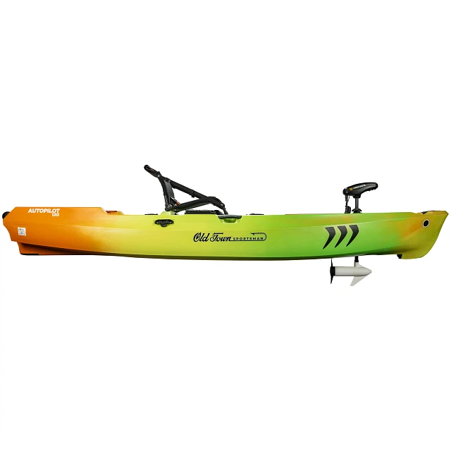  Old Town Sportsman AutoPilot 120 Motorized Fishing Kayak with  Minn Kota Trolling Motor (Photic Camo) : Sports & Outdoors
