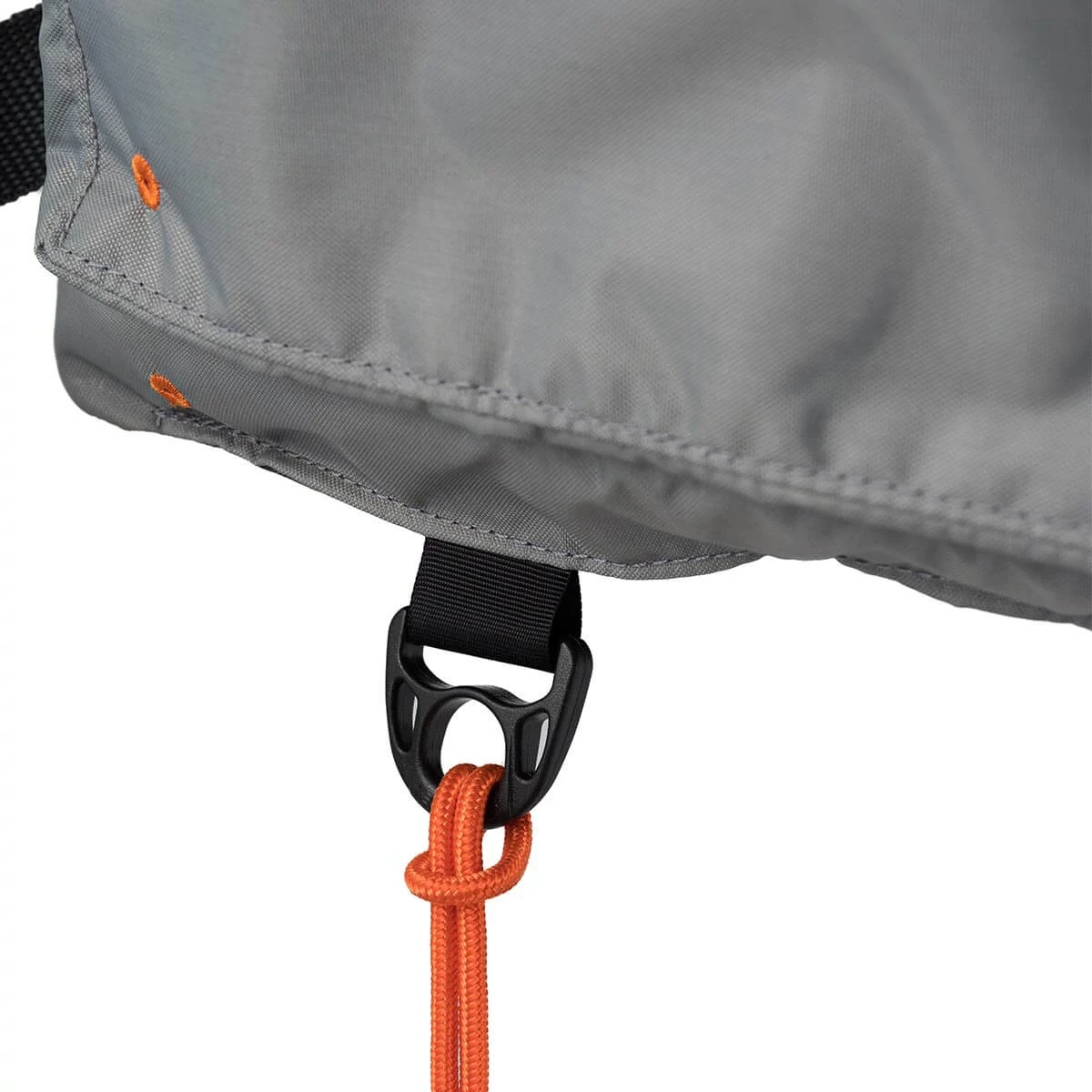 Closeup view of feature on Treble Angler Sportsman PFD - Silver