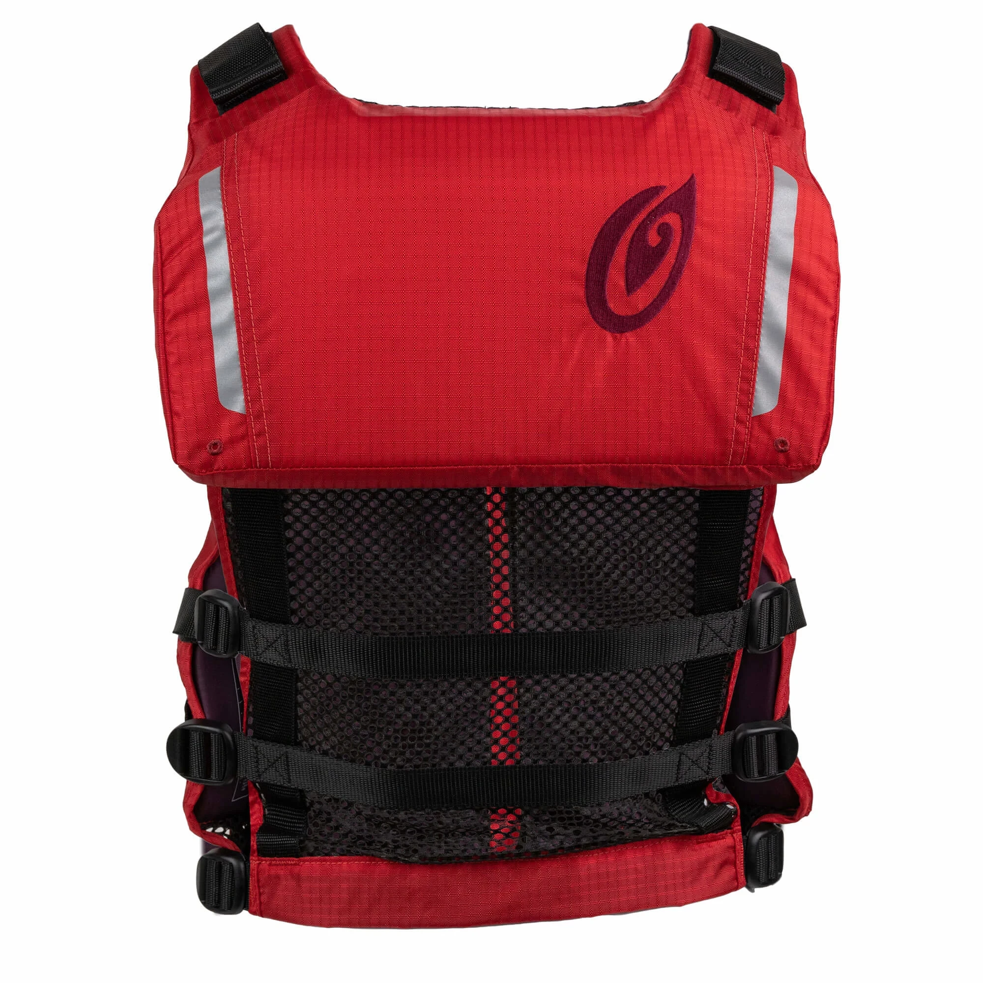 Back view of red Solitude II PFD