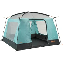 Jade Canyon X4 tent with rainfly off and door open