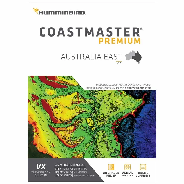 CoastMaster Premium, Australia East - Humminbird
