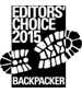Backpacker - Editor's Choice 2015 Award