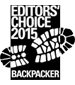 Backpacker - Editor's Choice 2015 Award