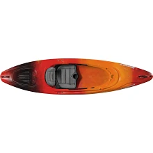 Old Town Vapor 10 Lava Recreational Kayak - Top Down View