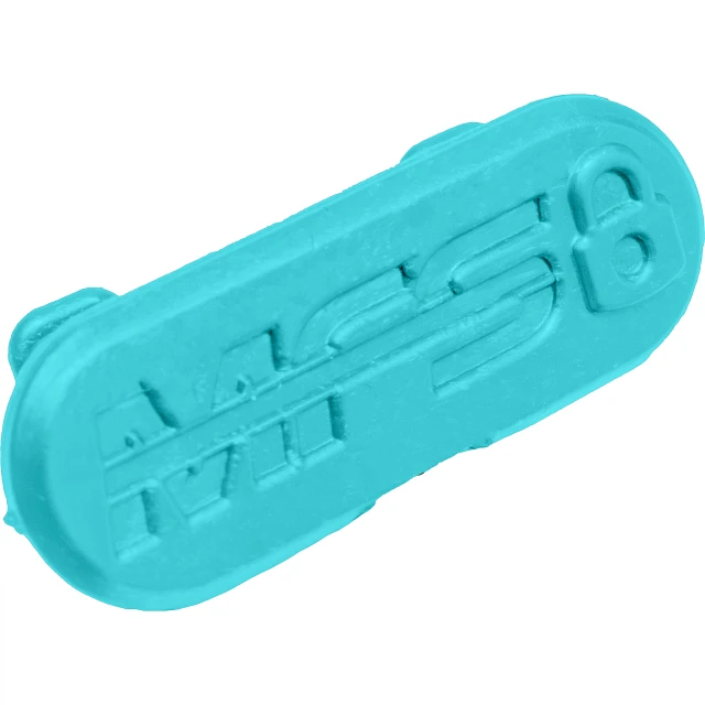 Modular Fin System Lock Plate Set, Turquoise