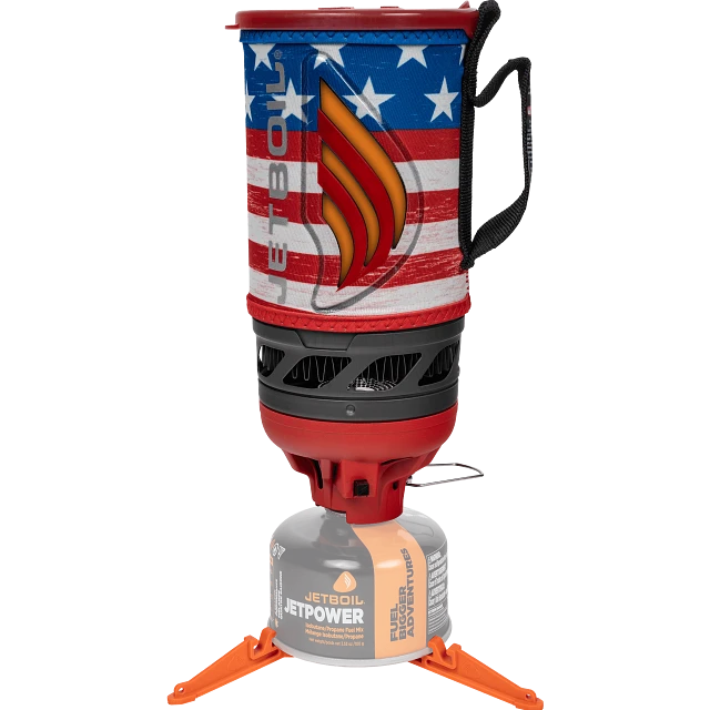 Hot Heat Indicator the Jetboil Flash Cooking System cozy in the color Patriotic